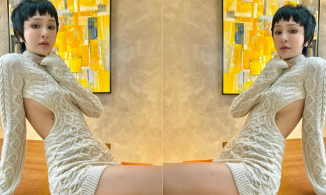 Hiền Hồ diện áo cắt xẻ khoe vòng 1, lộ luôn nốt ruồi ở vị trí 'hiểm hóc'