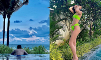 Cẩm Đan tung ảnh diện áo tắm khoe dáng 'ngon', để lộ luôn chuyện đi nghỉ mát cùng Đức Huy
