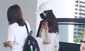 Sau tin đồn ly hôn vì trầm cảm, Triệu Lệ Dĩnh xuất hiện với dấu hiệu lạ trên bả vai