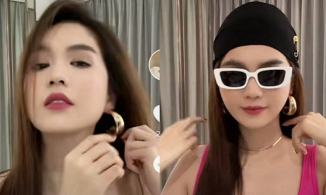 'Đu trend' biến hình khuấy đảo TikTok, Ngọc Trinh được khen 'quá chất chơi'