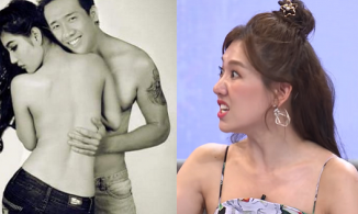 Hari Won tung ảnh Trấn Thành và Diễm My 9X ôm nhau ở tư thế không mặc áo