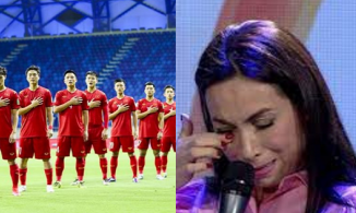 Phi Nhung bị nói 'giả tạo' khi đăng bài cổ vũ đội tuyển Việt Nam 