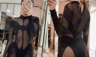 Ngọc Trinh lại 'mặc như không mặc' khoe trọn hình thể quyến rũ