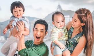 Hoa hậu Hong Kong Trần Khải Lâm khoe gia đình hạnh phúc với Trịnh Gia Dĩnh