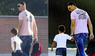 Ronaldo bị đề nghị không đưa con đi học để tránh tắc đường