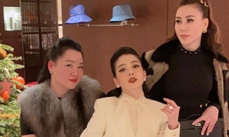 Chán nằm trườn bò, Lệ Quyên kín như bưng đi hẹn hò hội chị em