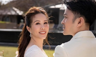 Hoa hậu Thu Hoài lấy chồng thứ 4 kém 10 tuổi ở tuổi 45