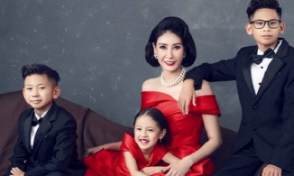 Hoa hậu Hà Kiều Anh nuôi con chuẩn 'con vua cháu chúa' 