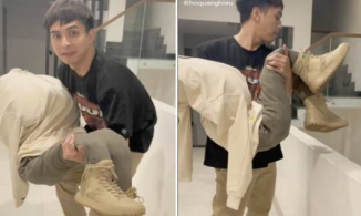 'Danh hài' Hồ Quang Hiếu bị khán giả lên án vì làm clip bày trò nguy hiểm