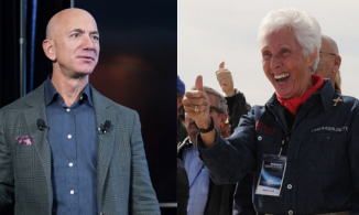 Tỷ phú Jeff Bezos sẽ bay vào vũ trụ cùng cụ bà 82 tuổi vào tháng 7 này