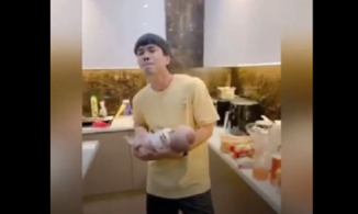 Viên Minh xác nhận chuyện bầu bí, khoe Công Phượng đang tập ru con