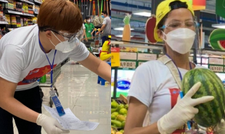 H'Hen Niê, Đại Nghĩa và dàn nghệ sĩ hỗ trợ người dân đi chợ mùa dịch