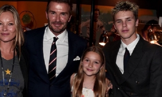 Cô út Harper Beckham chiếm spotlight trận Chung kết EURO vì quá xinh