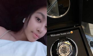 Bạn gái lai Ấn của Vũ Văn Thanh khoe mặt mộc không tỳ vết,  đồng hồ đắt đỏ