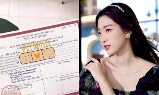 Đỗ Mỹ Linh 'lỡ tay' khoe chứng nhận tiêm vaccine, xóa đi trong 'một nốt nhạc'