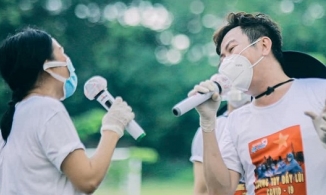 Phương Thanh - Quốc Đại lấy nước mắt khán giả khi hát tại Bệnh viện dã chiến