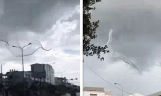 Vật thể lạ trên bầu trời Sài Gòn nay đã bay đến tận Cần Thơ