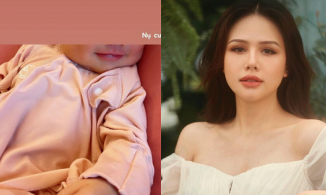 'Nàng dâu nghìn tỷ' Phanh Lee khoe nụ cười xinh xắn của con gái