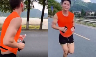 Đấu khẩu thua bà xã, chồng trẻ chạy bộ 30km về... mách mẹ vợ