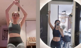 Lệ Quyên mặc đồ tập, fan liền phán: 'Thế này bảo sao trai trẻ không mê'