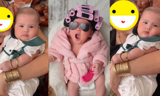 Loạt ảnh đáng yêu của con gái Jack và Thiên An, được khen giống cha y đúc