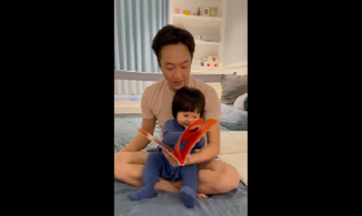 Cường Đô La tối nào cũng đọc sách cho con trước giờ đi ngủ