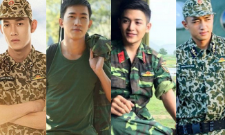 Điểm danh loạt mỹ nam Việt từng hóa 'soái ca quân nhân' trên màn ảnh