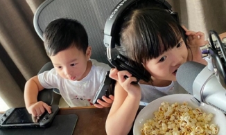 Ông xã Đặng Thu Thảo chia sẻ về dự án mới, nhưng tâm điểm lại thuộc về 2 nhóc tỳ