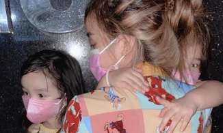 Vợ cũ Hoài Lâm hoảng hốt ôm 2 con gái tháo chạy trong đêm vì hỏa hoạn