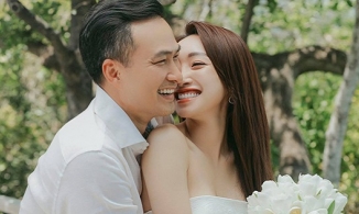 Chi Bảo tung bộ ảnh cưới vừa đẹp vừa tình, chụp khi bà xã mang thai 2 tháng