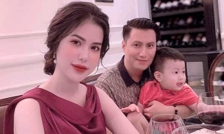 Con trai rủ tắm chung, vợ cũ Việt Anh đáp gì mà nhận cơn mưa lời khen?