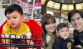 Đan Trường và vợ cũ cùng nhau đi mua đồ dùng học tập cho con