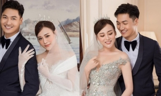 Ngắm trọn bộ ảnh cưới của Long - Nam trong 'Hương vị tình thân'