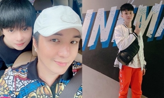 Con trai lớn của Lâm Chấn Khang: 14 tuổi cao gần 1m8, điển trai như soái ca