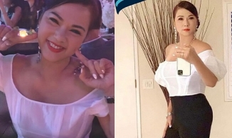 Bà xã cố nghệ sĩ Chí Tài lên đồ lộng lẫy đi tiệc khoe sắc vóc trẻ trung ở tuổi 62