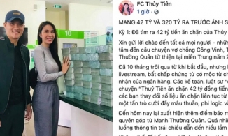 VTV9 vừa nêu tên đích danh, Thủy Tiên hẹn livestream sao kê tại ngân hàng