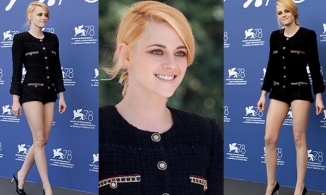 Kristen Stewart 'Chạng vạng' khoe chân dài miên man tại LHP Venice