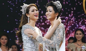 Khoảnh khắc Phạm Hương lấn át H'Hen Niê 4 năm trước hot trở lại trên MXH