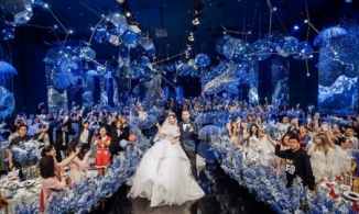 Hôn lễ hoành tráng của nữ idol Giang Cảnh Nhi và CEO công ty giải trí