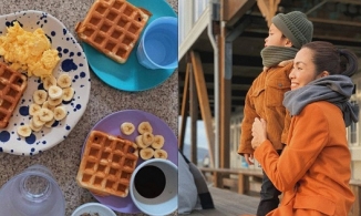 Dạy con khéo như Tăng Thanh Hà, Richard 6 tuổi đã làm đồ ăn sáng cho cả nhà