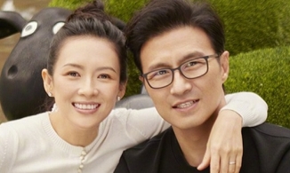 Đi ăn gia đình nhưng Chương Tử Di, Uông Phong cho con về trước để 'đánh lẻ'