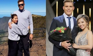 Ca sĩ Phượng Vũ hạnh phúc bên bạn trai Pháp kém 5 tuổi cao 2m, nặng gấp đôi 