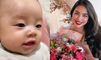 Phạm Hương lại chiếm sóng với màn trò chuyện cưng xỉu cùng con trai Apollo