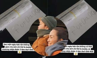 Con trai Hà Tăng viết tâm thư gửi bố mẹ để nhắc nhở điều này