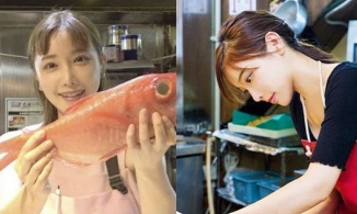 Xuất hiện 'hot girl bán cá' xinh đẹp, bất ngờ với thân thế thật