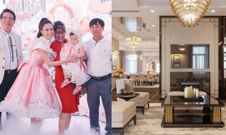 Đoàn Di Băng tung ảnh biệt thự xa hoa xây tặng bố mẹ