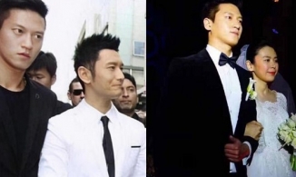 Bị sa thải vì đẹp trai hơn Huỳnh Hiểu Minh, 'vệ sĩ soái nhất Cbiz' cưới luôn quản lý Tôn Lệ