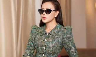 Phương Oanh tung ảnh sang chảnh, thon thả, clip hậu trường có giống ảnh?