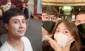 Khả Ngân âm thầm ngồi ghế khán giả xem Thanh Sơn diễn kịch