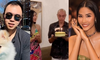 Thiếu gia tập đoàn nghìn tỷ đón sinh nhật thân mật bên Á hậu Hoàng Thùy